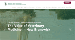 Desktop Screenshot of nbvma-amvnb.ca